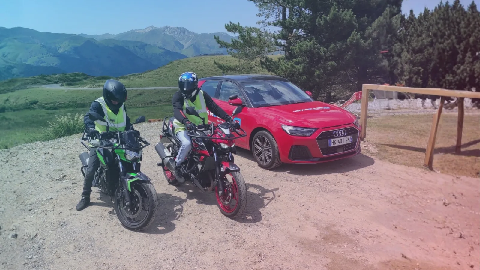 Formation permis moto A1 A2 en montagne à Morlaàs et Garlin — YA'K ROULER